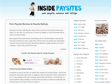 Tablet Screenshot of insidepaysites.com